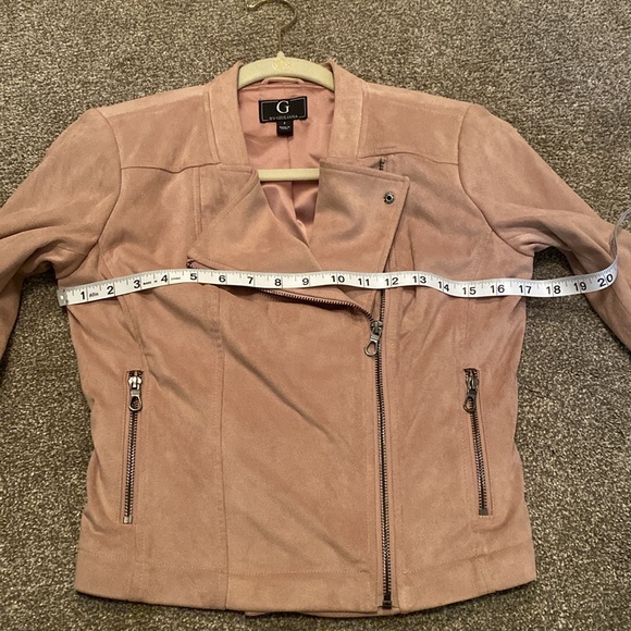 G by Giuliano Faux Suede Moto Jacket - Picture 5 of 6